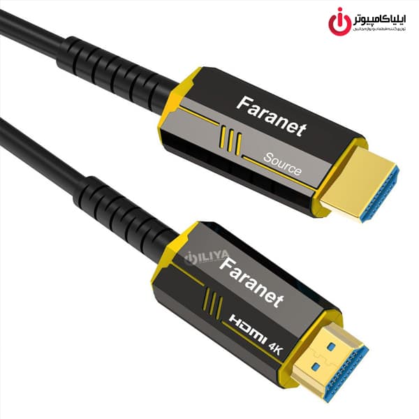 کابل HDMI V2.1 فیبر نوری فرانت مدل FARANET FN-H8FC200 طول 20 متر