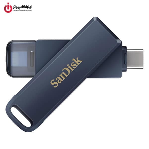 فلش مموری Lightning + Type-C سن‌دیسک مدل SANDISK Phone Drive SDIXD0N ظرفیت 256 گیگابایت — تصویر ۱۰