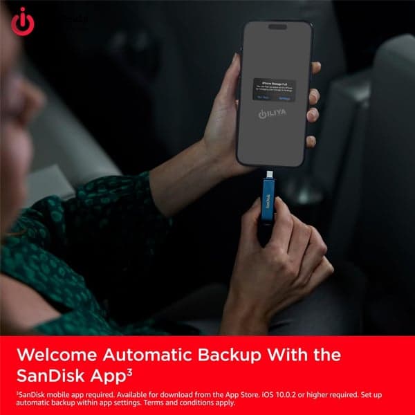 فلش مموری Lightning + Type-C سن‌دیسک مدل SANDISK Phone Drive SDIXD0N ظرفیت 256 گیگابایت — تصویر ۷