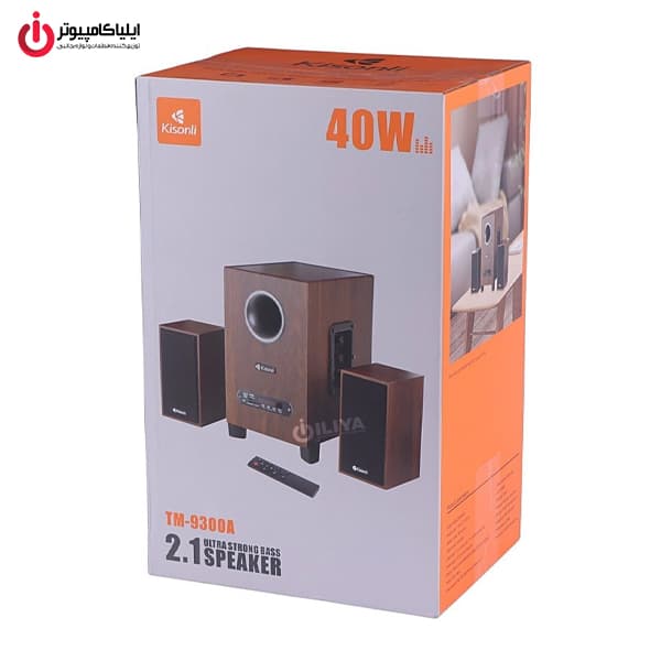اسپیکر دسکتاپ کیسونلی مدل Kisonli TM-9300A — تصویر ۶