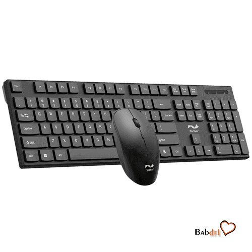 کیبورد و ماوس بی سیم زیچر Sicher Wireless COMBO KM240