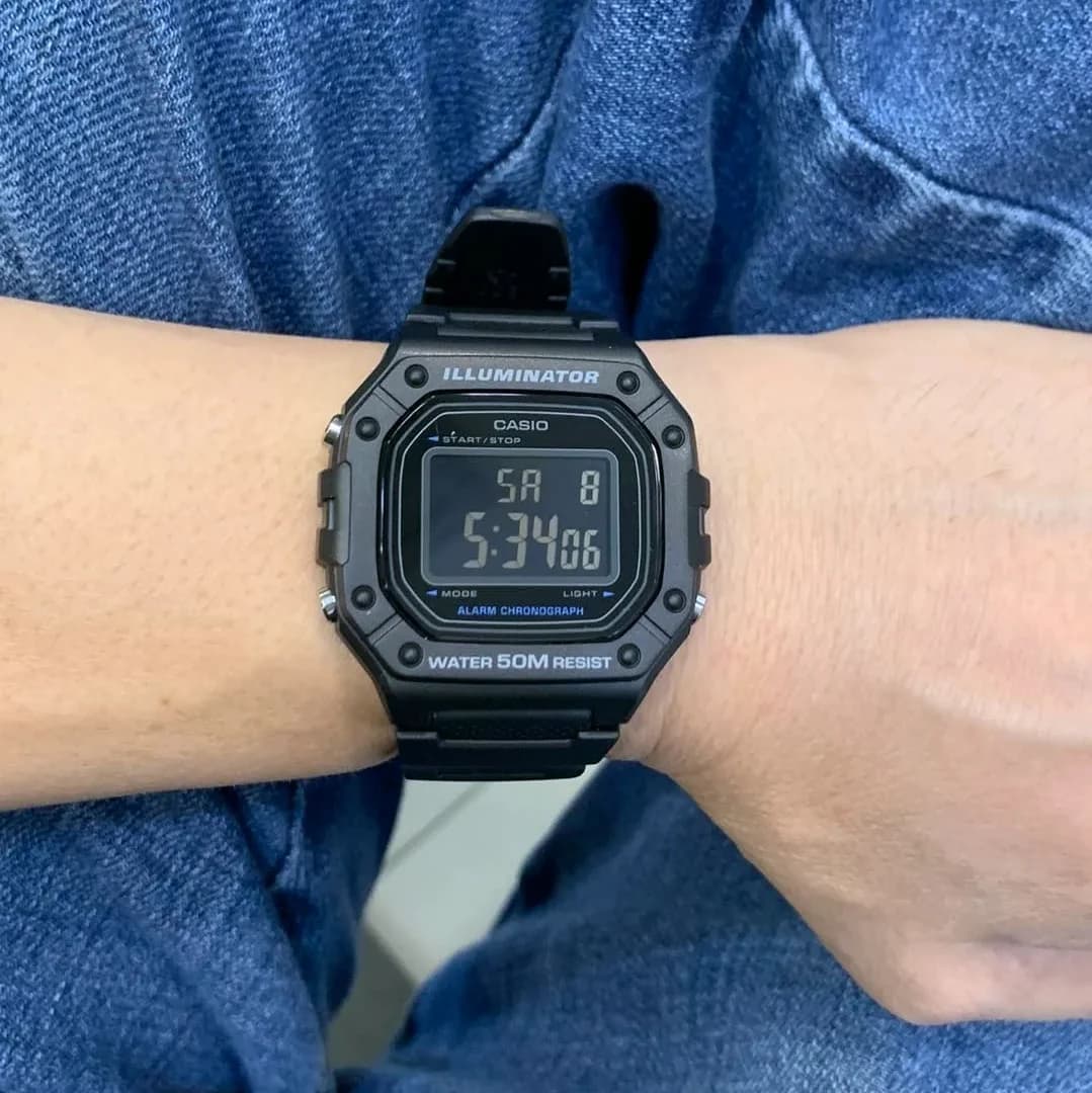 ساعت کاسیو W-218H-1B — تصویر ۱۱