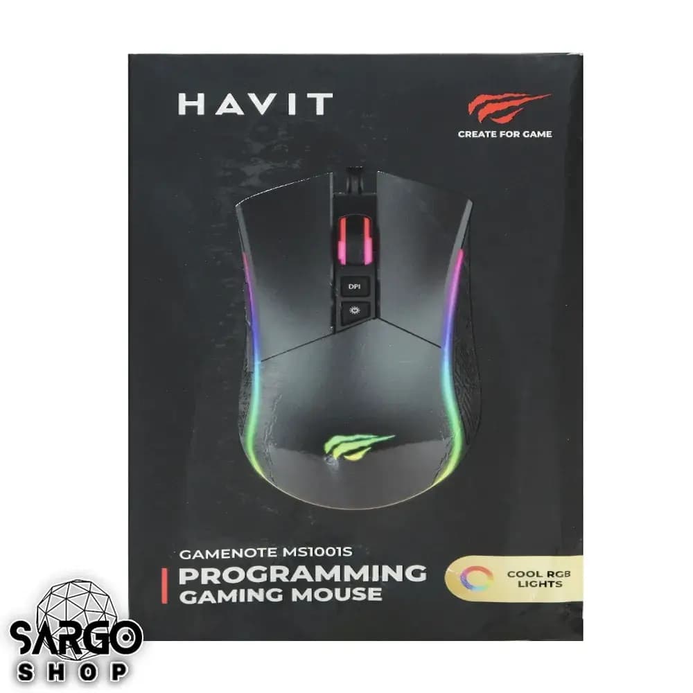موس گیمینگ سيم‌دار هویت مدل HAVIT MS1001S — تصویر ۱۱