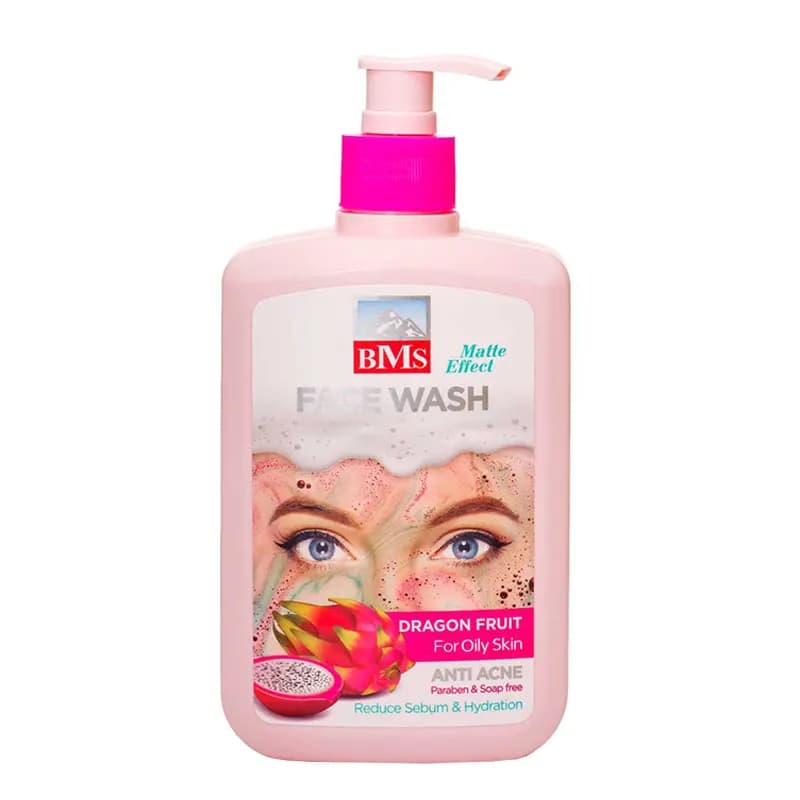 ژل شستشوی صورت بی ام اس مناسب پوست چرب حجم 500 میلی لیتر — تصویر ۳