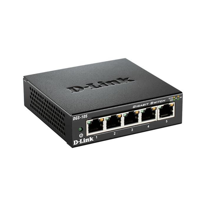 سوئیچ 5 پورت گیگابیتی و دسکتاپ دی لینک مدل DLINK DGS-105 — تصویر ۶