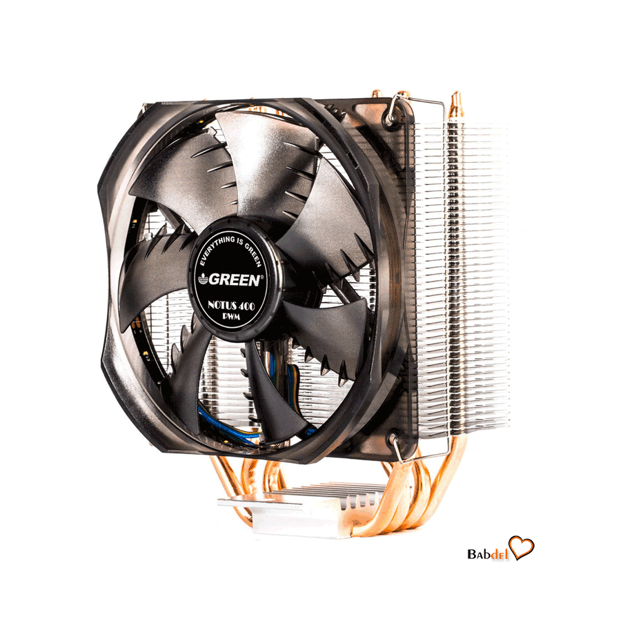 خنک کننده پردازنده گرین مدل FAN CPU GREEN NOTUS 400-PWM