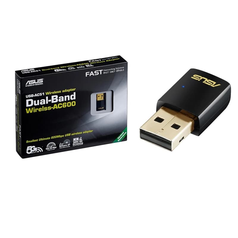 دانگل USB کارت شبکه ایسوس مدل Asus USB AC51 — تصویر ۱۱