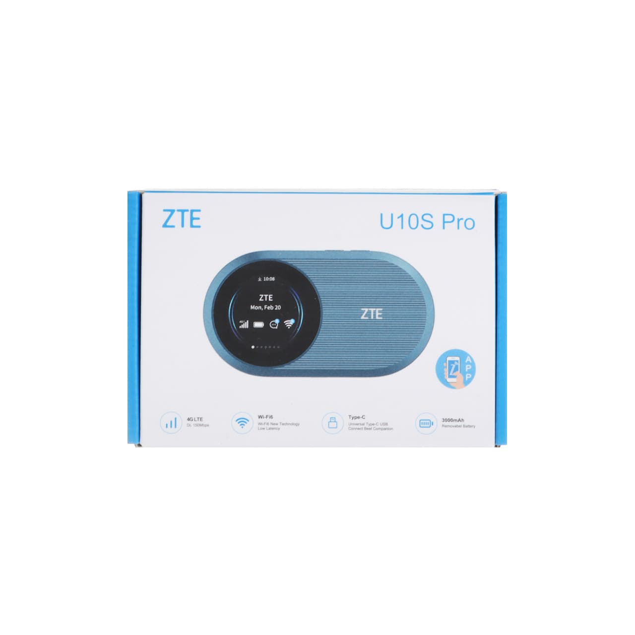 مودم 4G جیبی WIFI6 زد تی ای ZTE U10S Pro پلمپ — تصویر ۸
