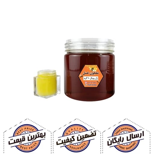 معجون ناب عسل کوهی و ژل رویال 360 گرم معجون جوانی و انرژی