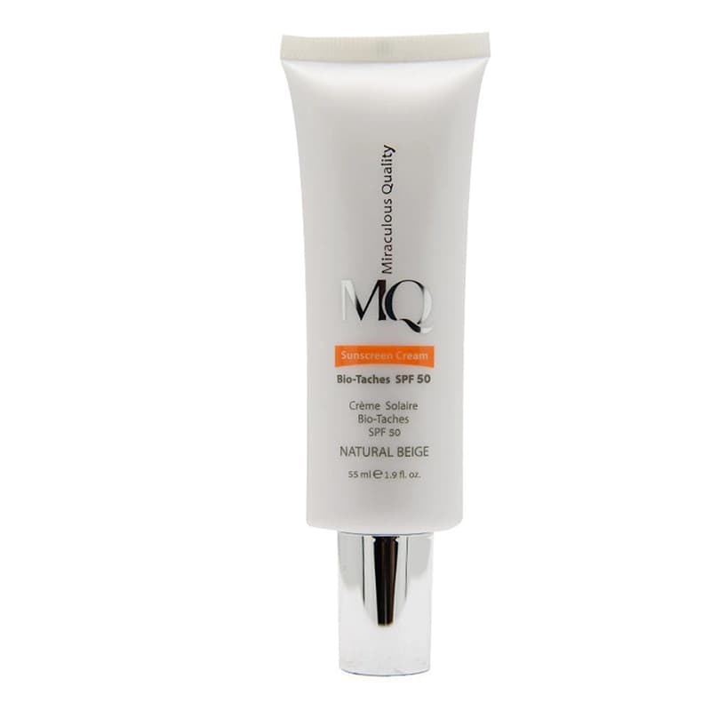 ام کیو کرم ضد آفتاب بایوتچ SPF50 بژ طبیعی — تصویر ۹