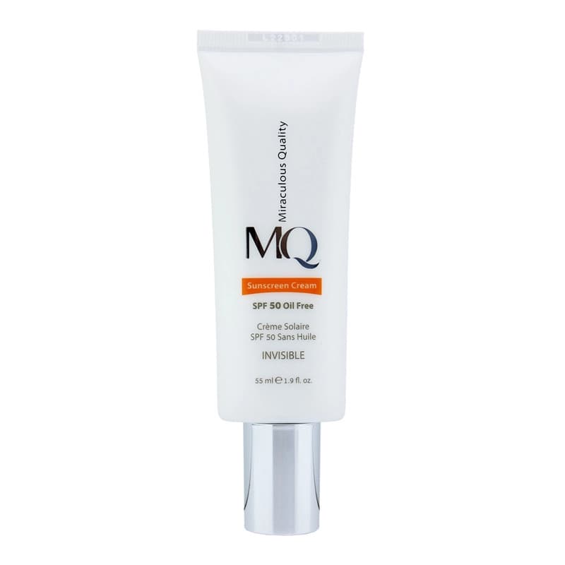 ام کیو کرم ضد آفتاب فاقد چربی SPF50 بی‌رنگ — تصویر ۳