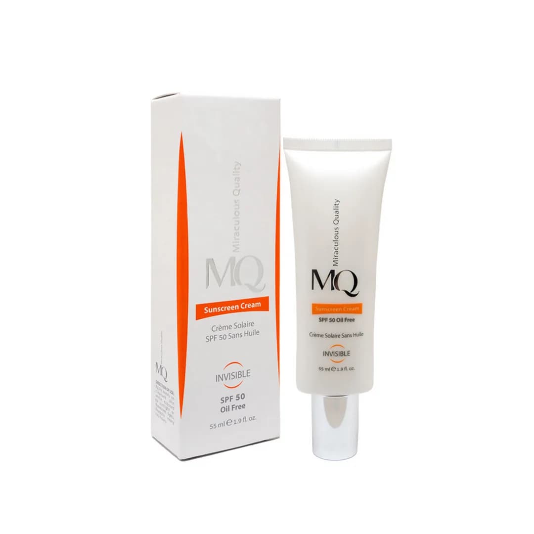 ام کیو کرم ضد آفتاب فاقد چربی SPF50 بی‌رنگ — تصویر ۱۰