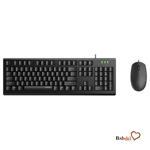 کیبورد و ماوس باسیم رپو KEYBOARD RAPOO X125s