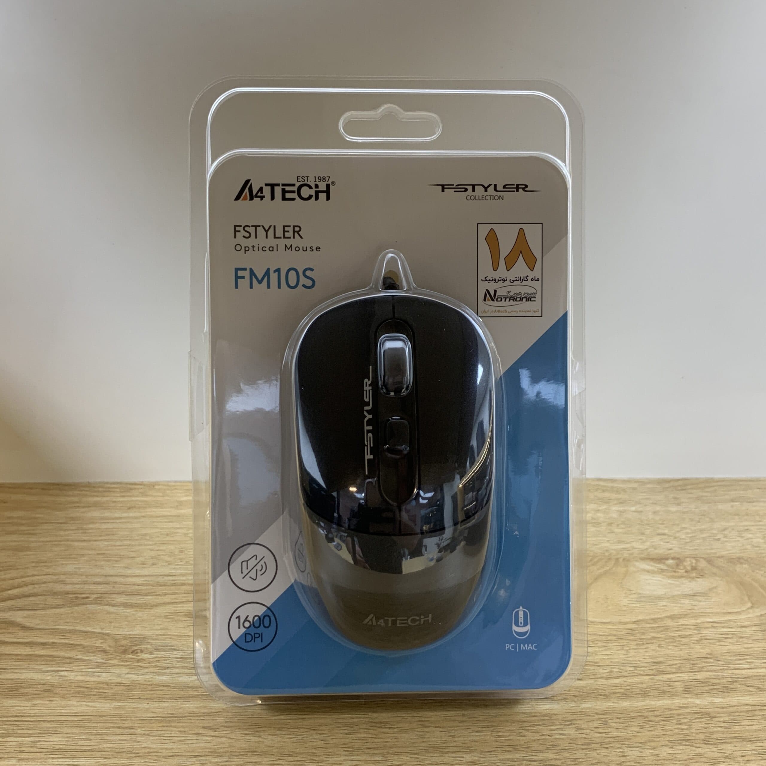 ماوس با سیم ای فورتک MOUSE A4TECH FM10S — تصویر ۳
