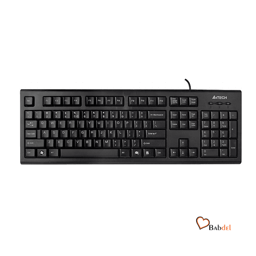 کیبورد با سیم ای فورتک KEYBOARD A4TECH KR-85 USB