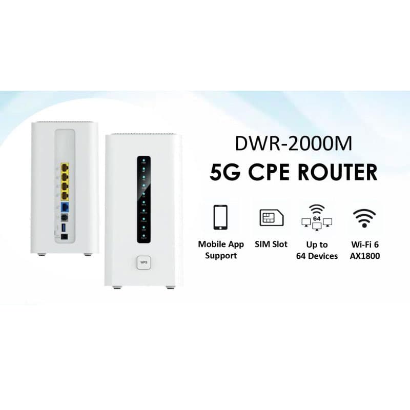 مودم سیم کارتی TDLTE/5G/4G دیلینک مدل DLINK M2000 – دست دوم — تصویر ۵
