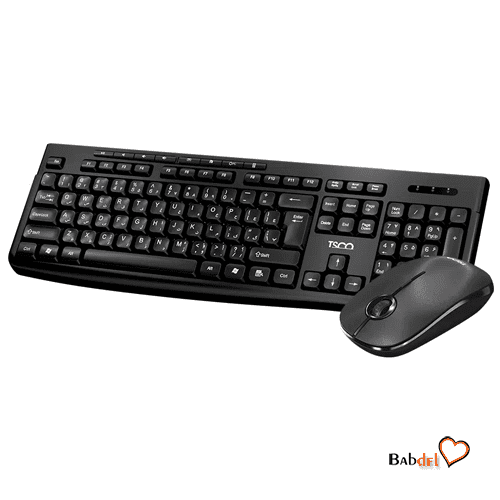 کیبورد و ماوس بی سیم تسکو TSCO COMBO TKM7027W — تصویر ۲