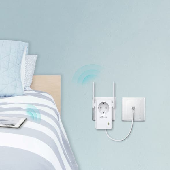 رنج اکستندر توسعه دهنده شبکه بی‌سیم 300Mbps تی پی لینک مدل TPLINK TL-WA860RE — تصویر ۱۲