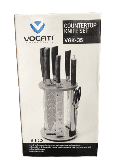 سرویس چاقو آشپزخانه 8 پارچه وگاتی مدل VGK-35 — تصویر ۶