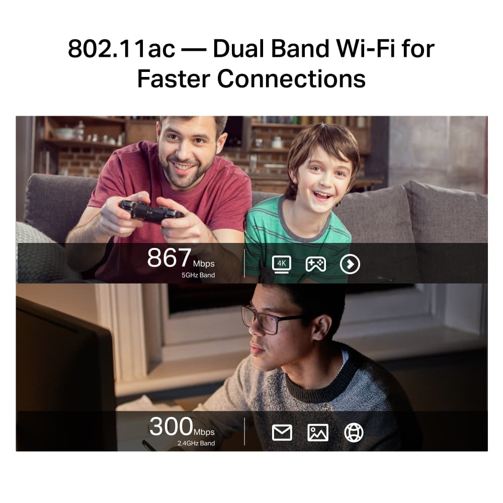 کارت شبکه بی‌سیم و دوباند AC1200 + بلوتوث تی پی لینک مدل TPLINK Archer T4E 3.0 — تصویر ۶