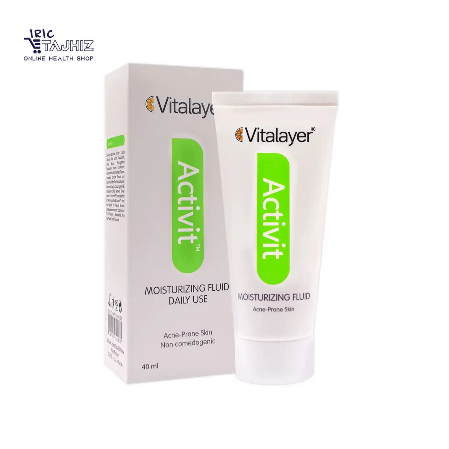 لوسیون فلوئید مرطوب کننده پوست چرب اکتی ویت ویتالیر Vitalayer — تصویر ۳