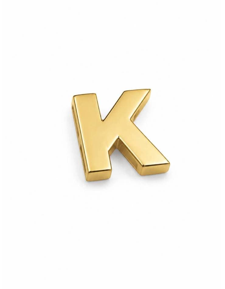 پلاک طلا حرف سه بعدی K-028