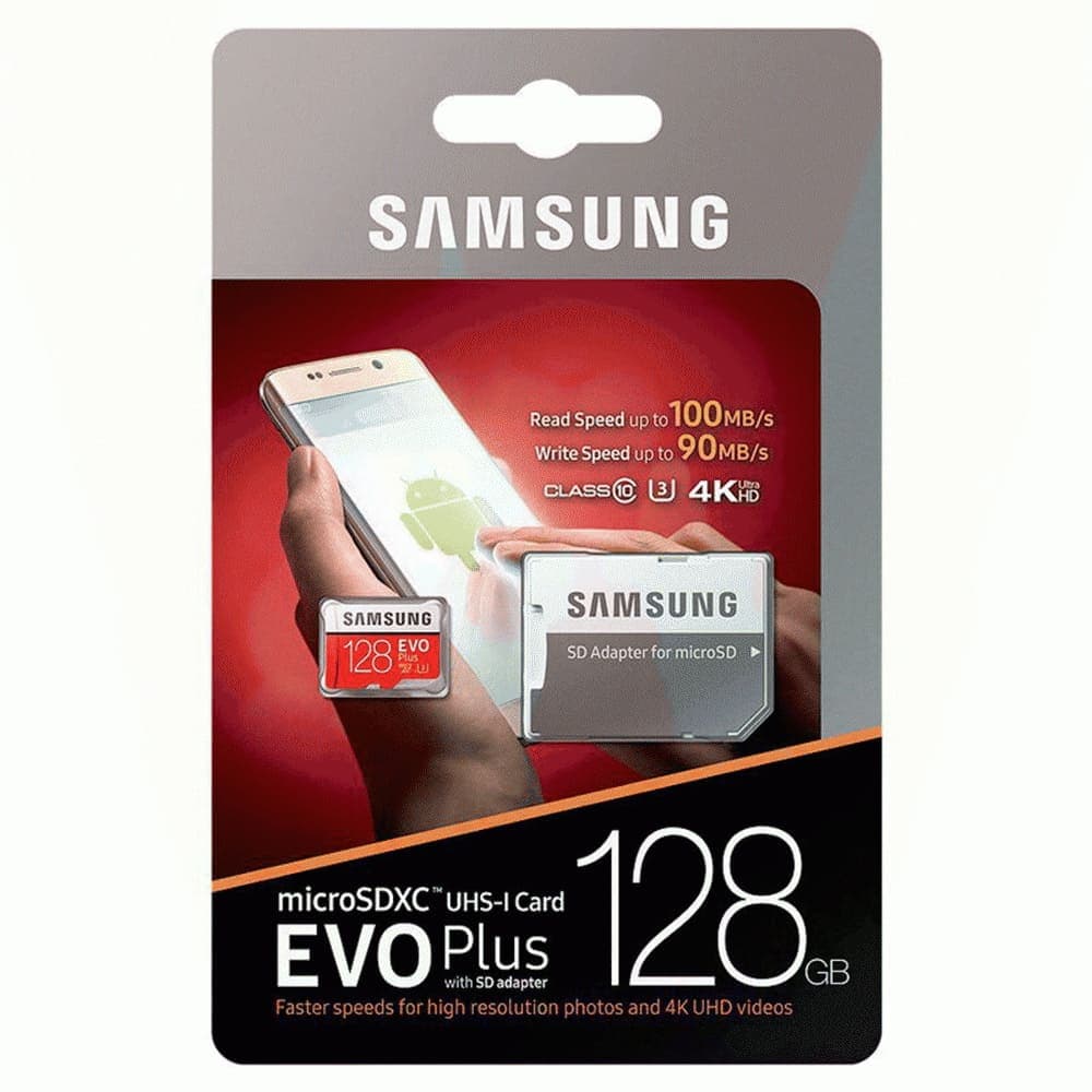 کارت حافظه سامسونگ مدل Evo Plus U3 ظرفیت 128 گیگابایت — تصویر ۵