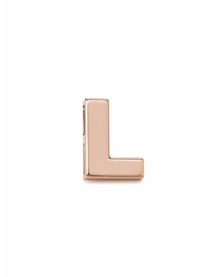 پلاک طلا حرف سه بعدی L-029