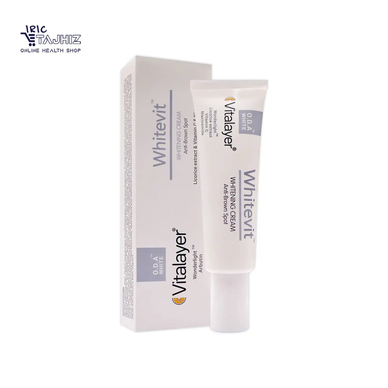 کرم روشن کننده و ضد لک وایت ویت ویتالیر Vitalayer حجم 30 میل — تصویر ۳