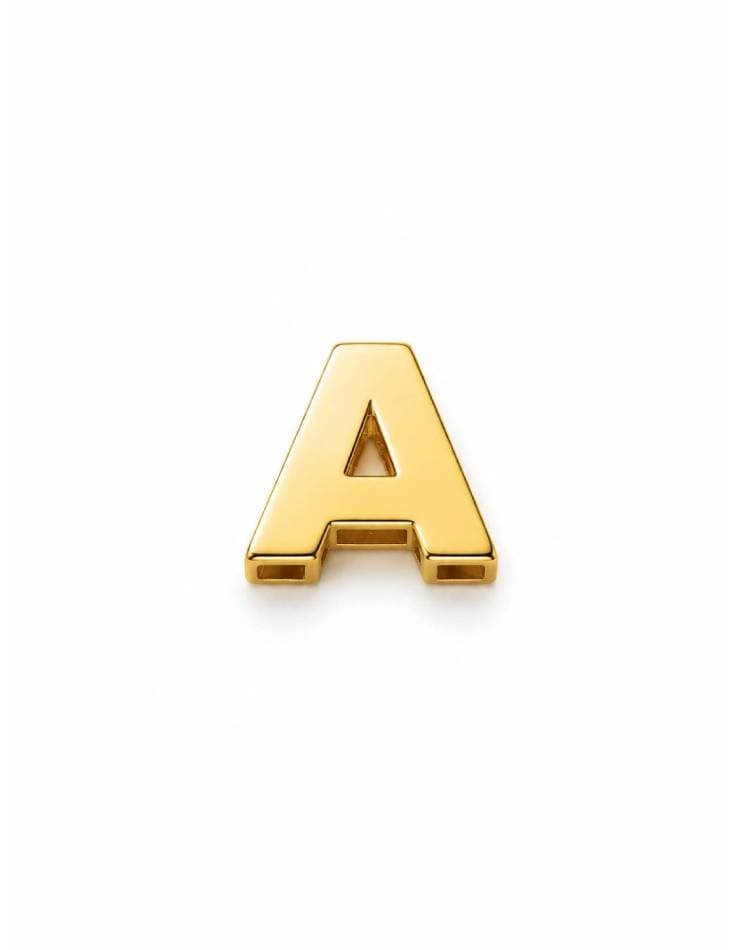 پلاک طلا حرف سه بعدی A-021