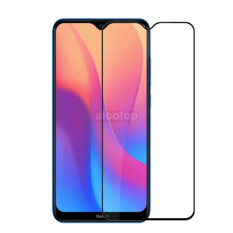 گلس فول چسب شیائومی Redmi 8 / Redmi 8A