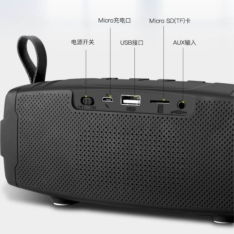 اسپیکر بلوتوثی ایکس او مدل F12 چریکی — تصویر ۱۲