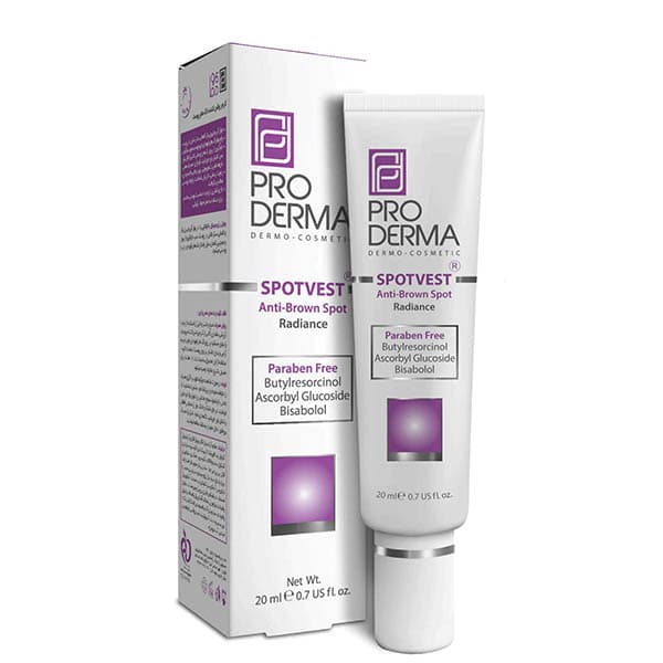 کرم روشن کننده و ضد لک پوست پرودرما Pro Derma حجم 20 میلی لیتر