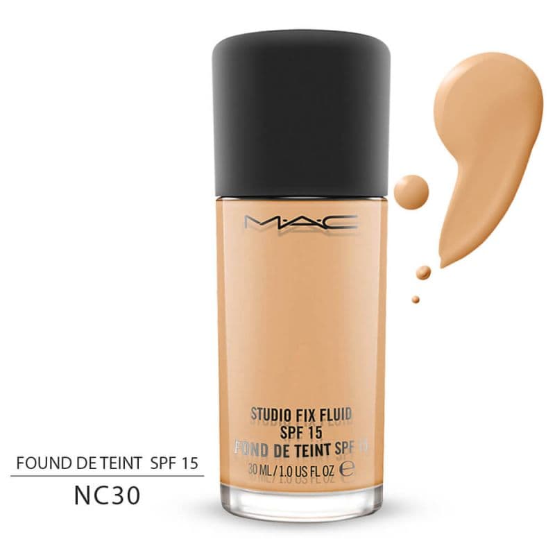 کرم پودر مک studio fix spf 15 شماره NC30