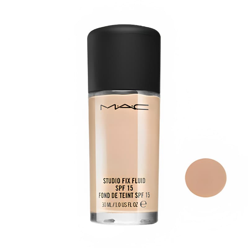کرم پودر مک studio fix spf 15 شماره NC25 — تصویر ۴