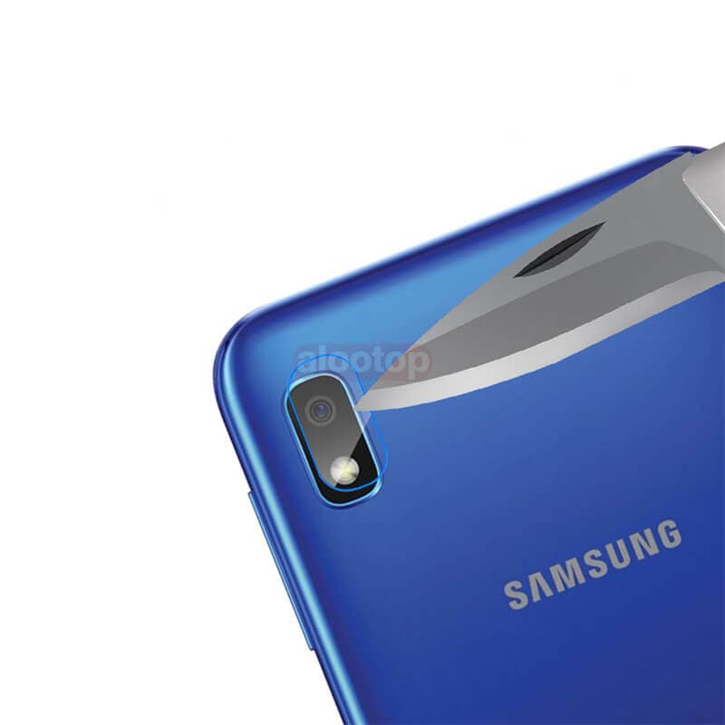 محافظ لنز دوربین شیشه ای سامسونگ Galaxy A10 — تصویر ۳