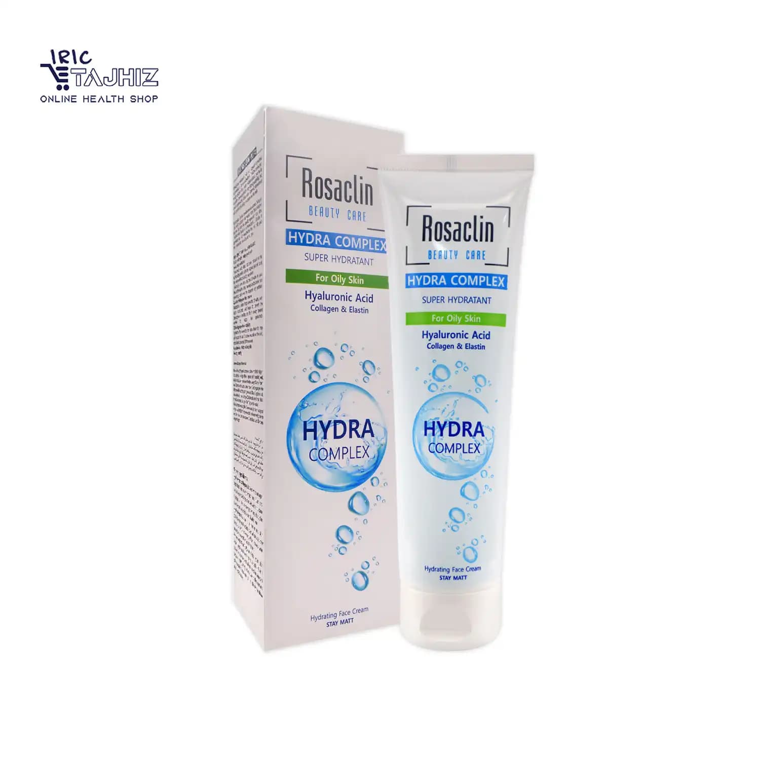 کرم آبرسان پوست چرب رزاکلین مدل هیدرا کامپلکس حجم 100 میلی لیتر — تصویر ۳