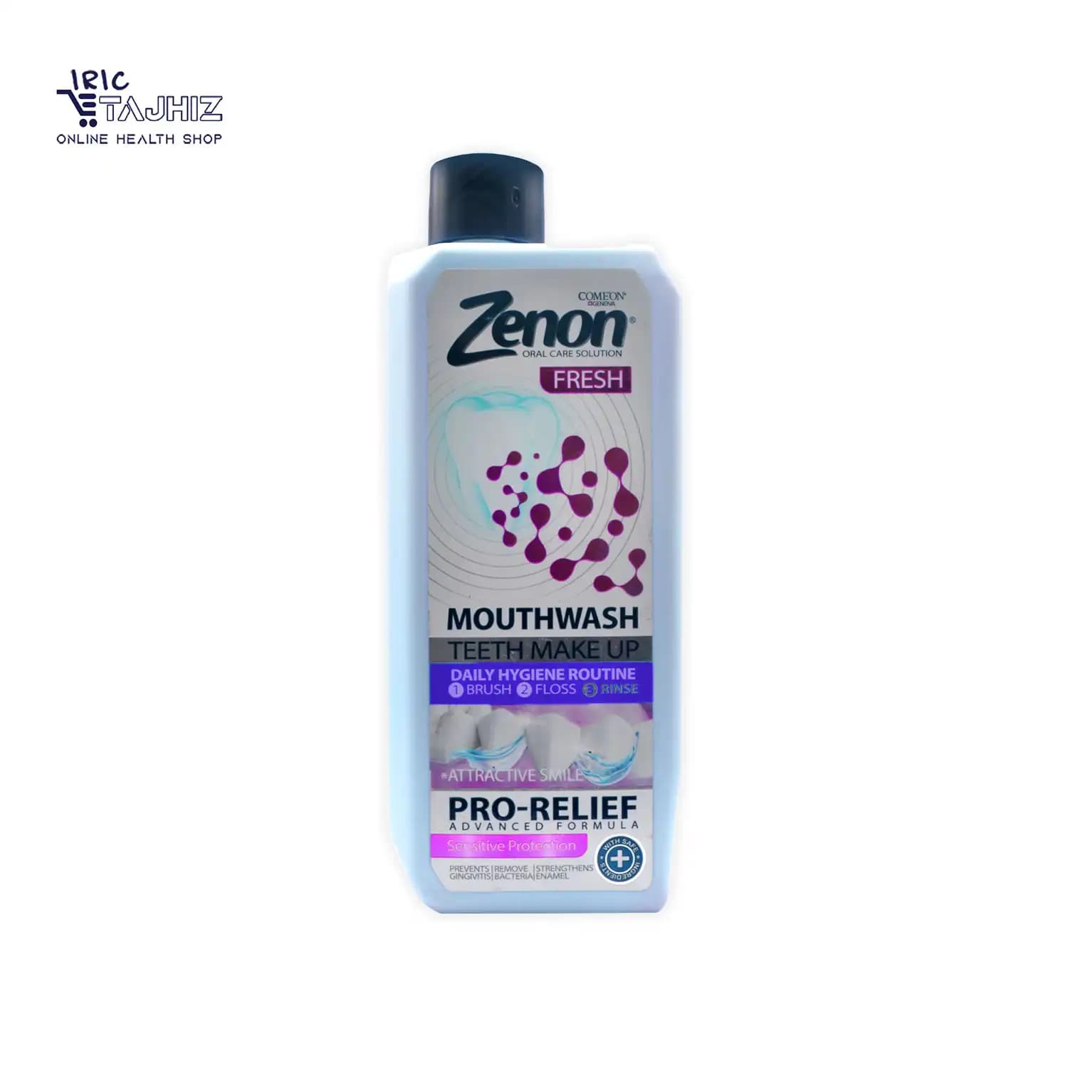 دهانشویه لثه های حساس زنون Zenon مدل PRO RELIFT — تصویر ۴