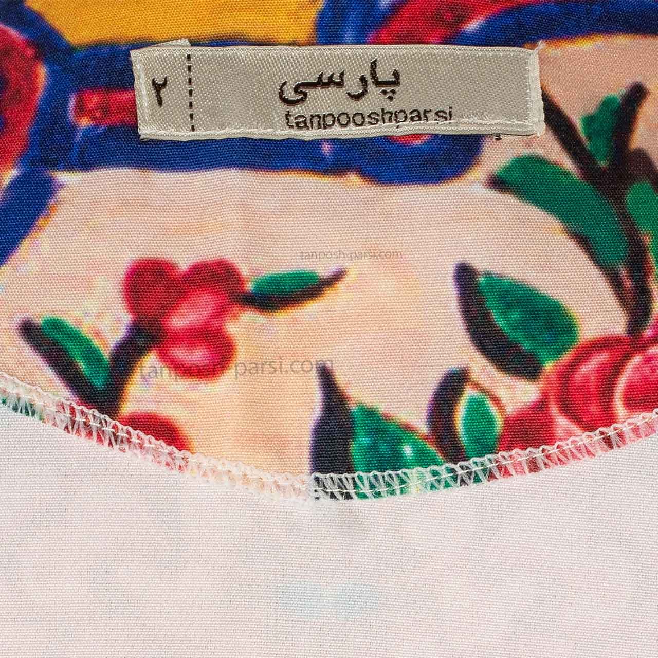 مانتو طرح کاشی نیستان — تصویر ۹