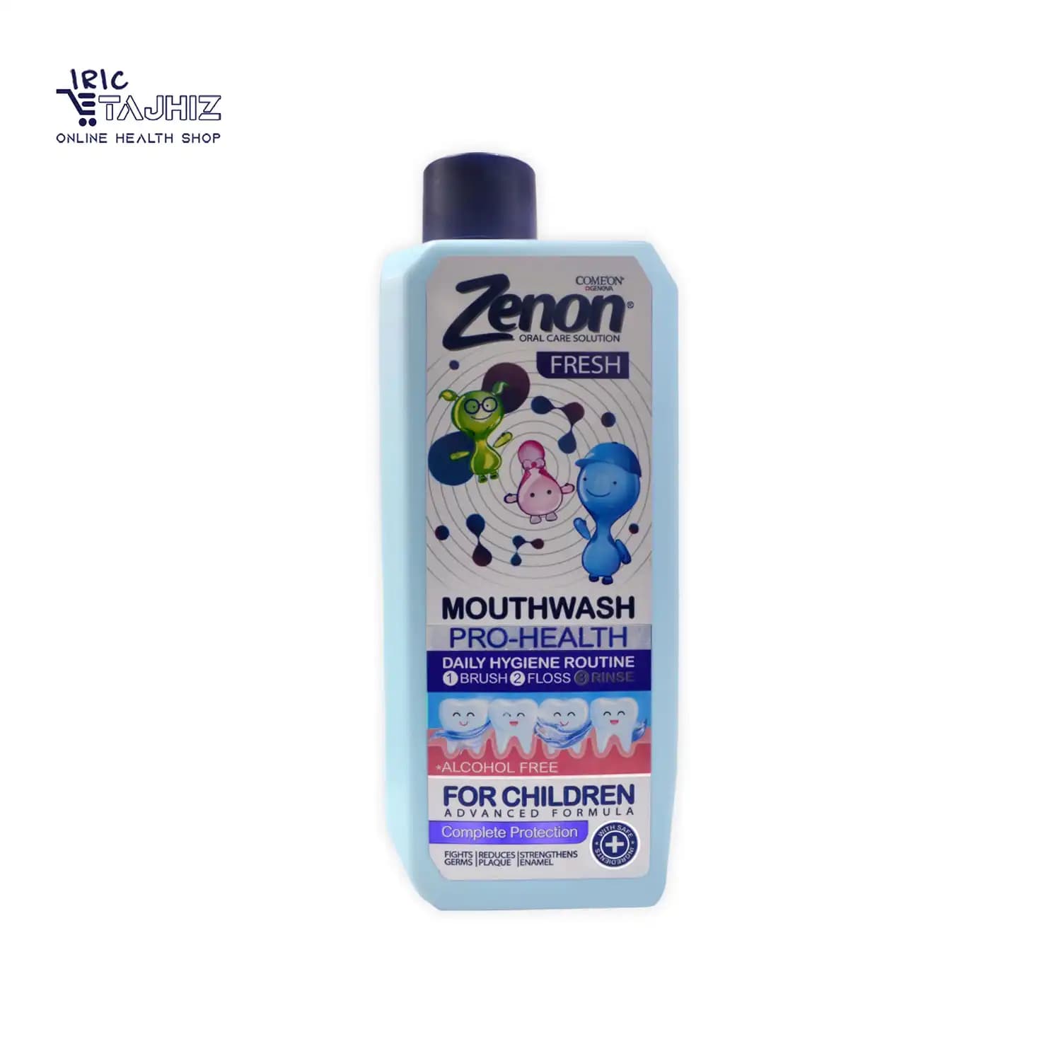 دهان شویه کودک زنون Zenon مدل PRO CHILDREN حجم 400 میلی لیتر — تصویر ۴
