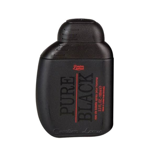 ادوتویلت مردانه پور بلک کریشن لامیس Pure Black حجم 100 میلی لیتر