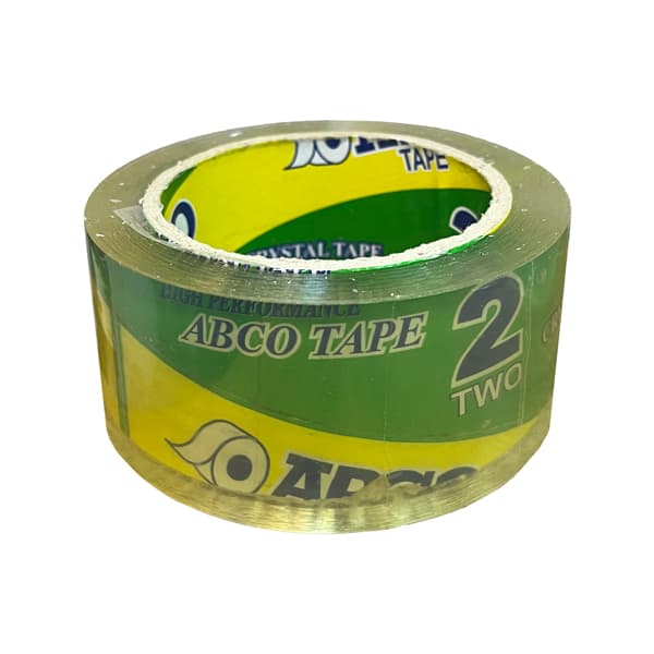 چسب نواری پهن بیصدا مدل ABCO عرض ۵ سانتیمتر