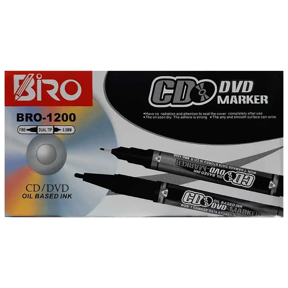 ماژیک سی دی دو سر بیرو BRO-1200 — تصویر ۵