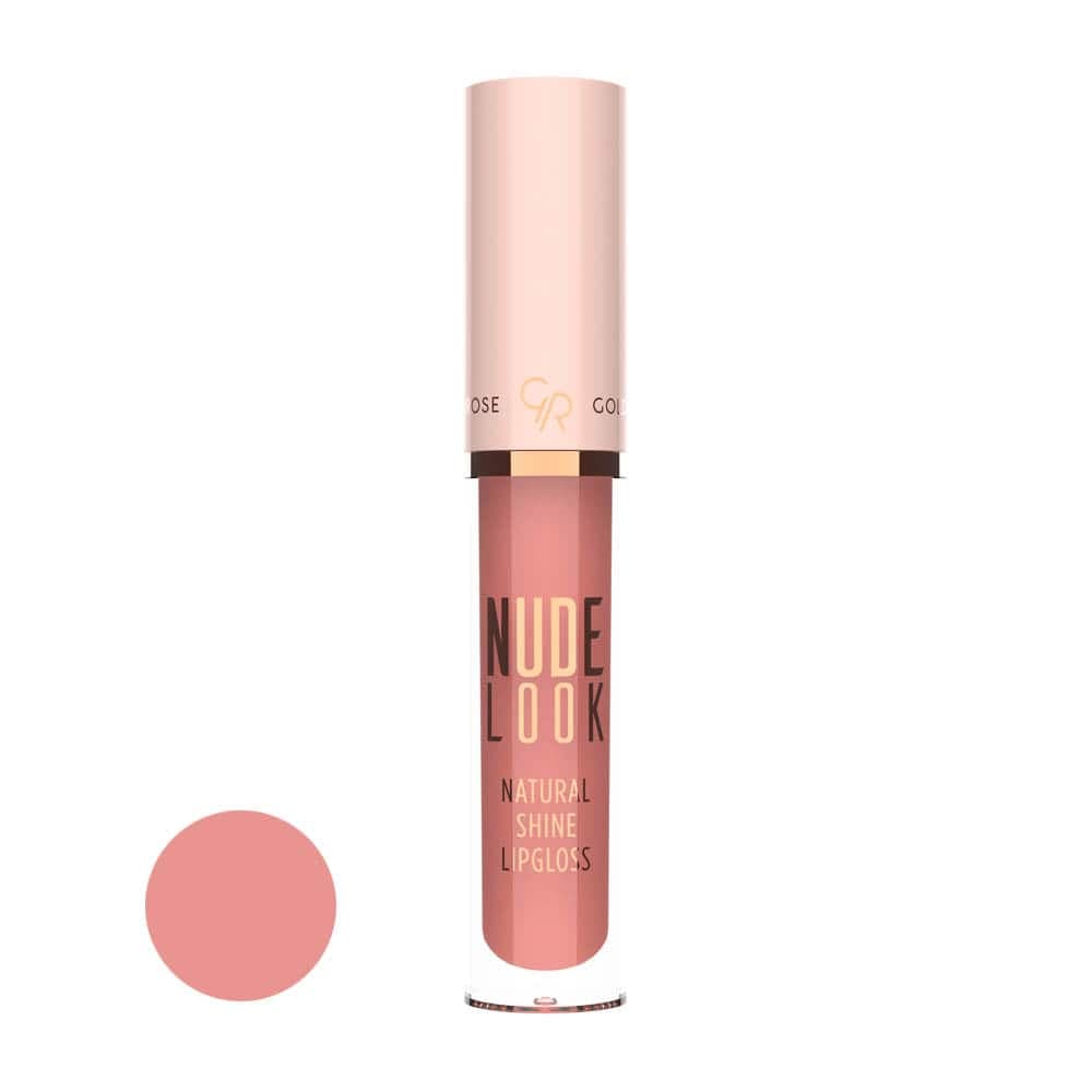 رژ لب مایع گلدن رز مدل نود لوک براق شماره 03 Golden Rose — تصویر ۳