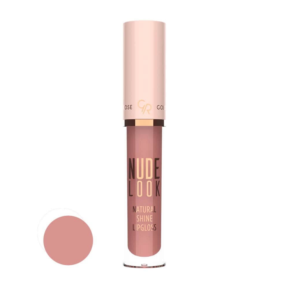 رژ لب مایع گلدن رز مدل نود لوک براق شماره 02 Golden Rose — تصویر ۳
