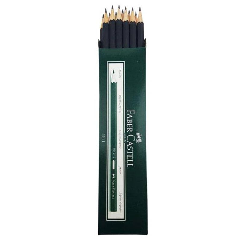 مداد مشکی فابرکاستل کد FABER-CASTELL 1111 بسته 12 عددی — تصویر ۷