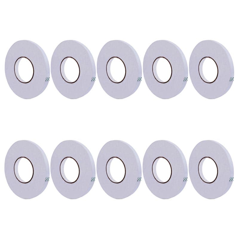 چسب دوطرفه سلولوزی (پوست پیازی) عرض 0.5 سانتی متر بسته 10 عددی