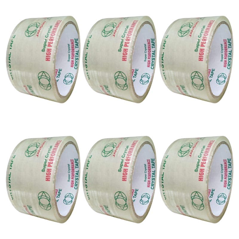 چسب پهن 40 یارد جانسون JANSON با عرض 5 سانتی متر بسته 6 عددی