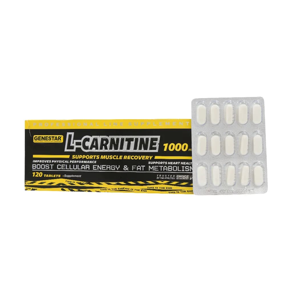قرص ال کارنیتین ژن استار 1000 میلی گرم — تصویر ۵