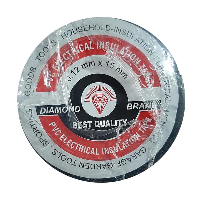 نوار چسب برق الماس دیاموند مدل DIAMOND PVC بسته 10 عددی — تصویر ۵